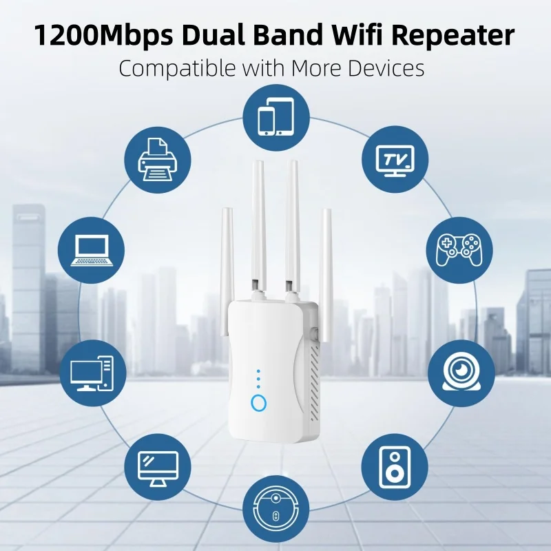 Repetidor WiFi de Doble Banda  - Smart Home Network reseña y precio