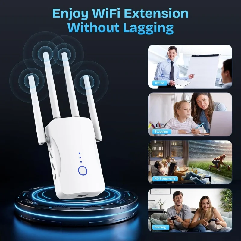 Repetidor WiFi de Doble Banda  - Smart Home Network reseña y precio