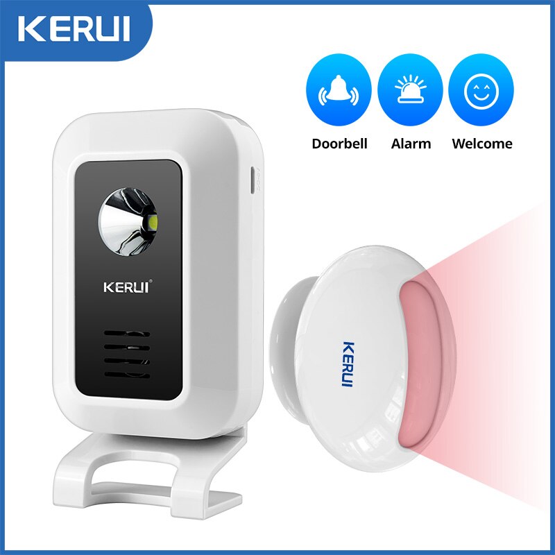 KERUI-alarma de seguridad con  - Wireless Door Sensor reseña y precio