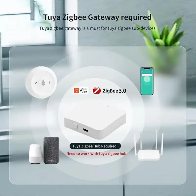 Detector de Fugas de Agua Tuya - Smart Home Setup reseña y precio