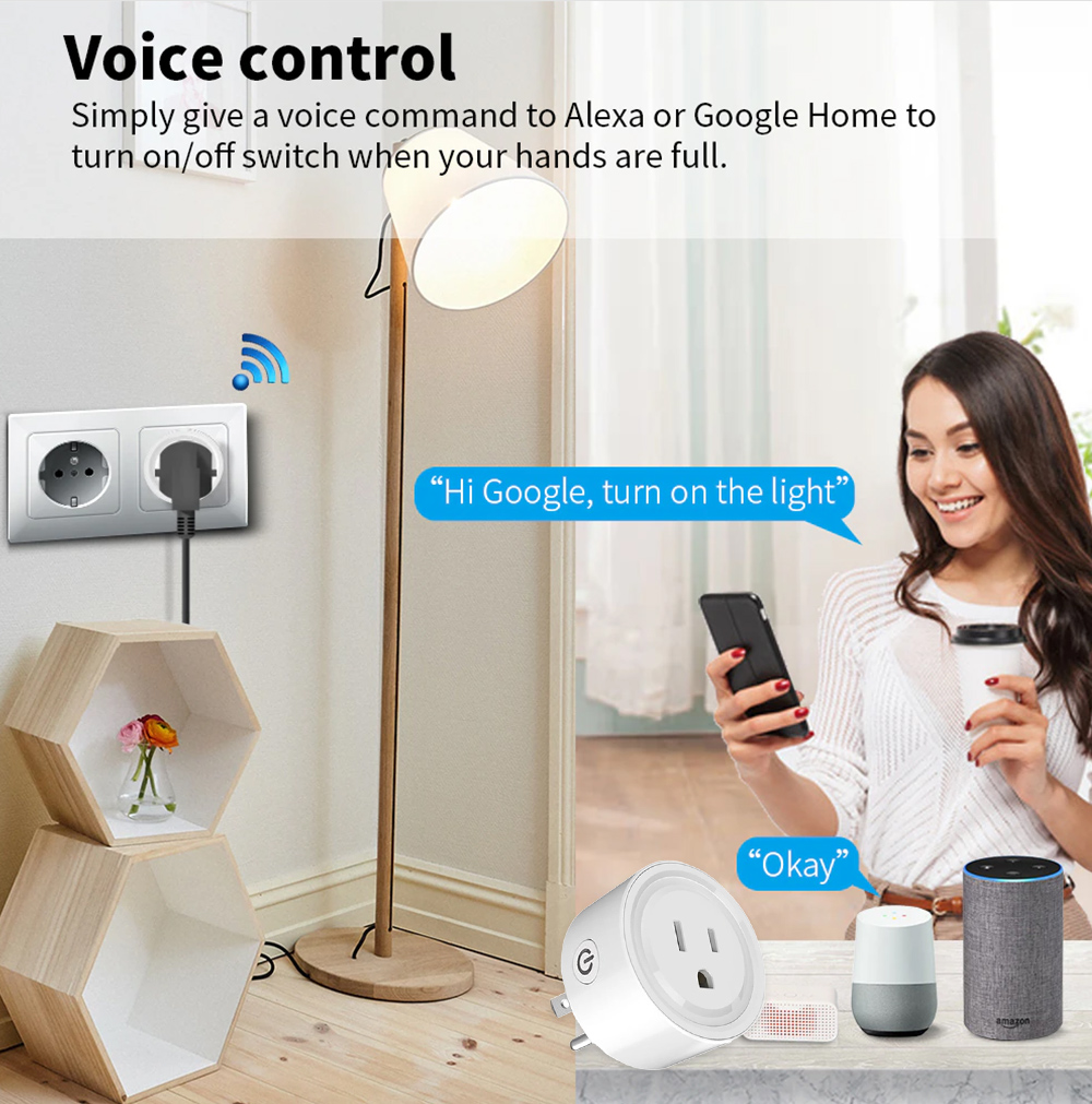 Tuya WiFi o Zigbee enchufe int - Smart Home Or Smart Home reseña y precio