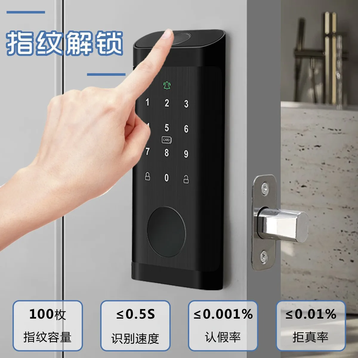 Cerradura de puerta inteligent - Smart Home Lock reseña y precio