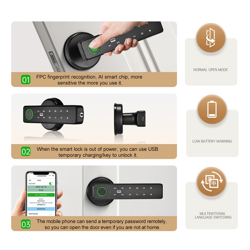 Cerradura Inteligente con Cont - Smart Home Lock reseña y precio
