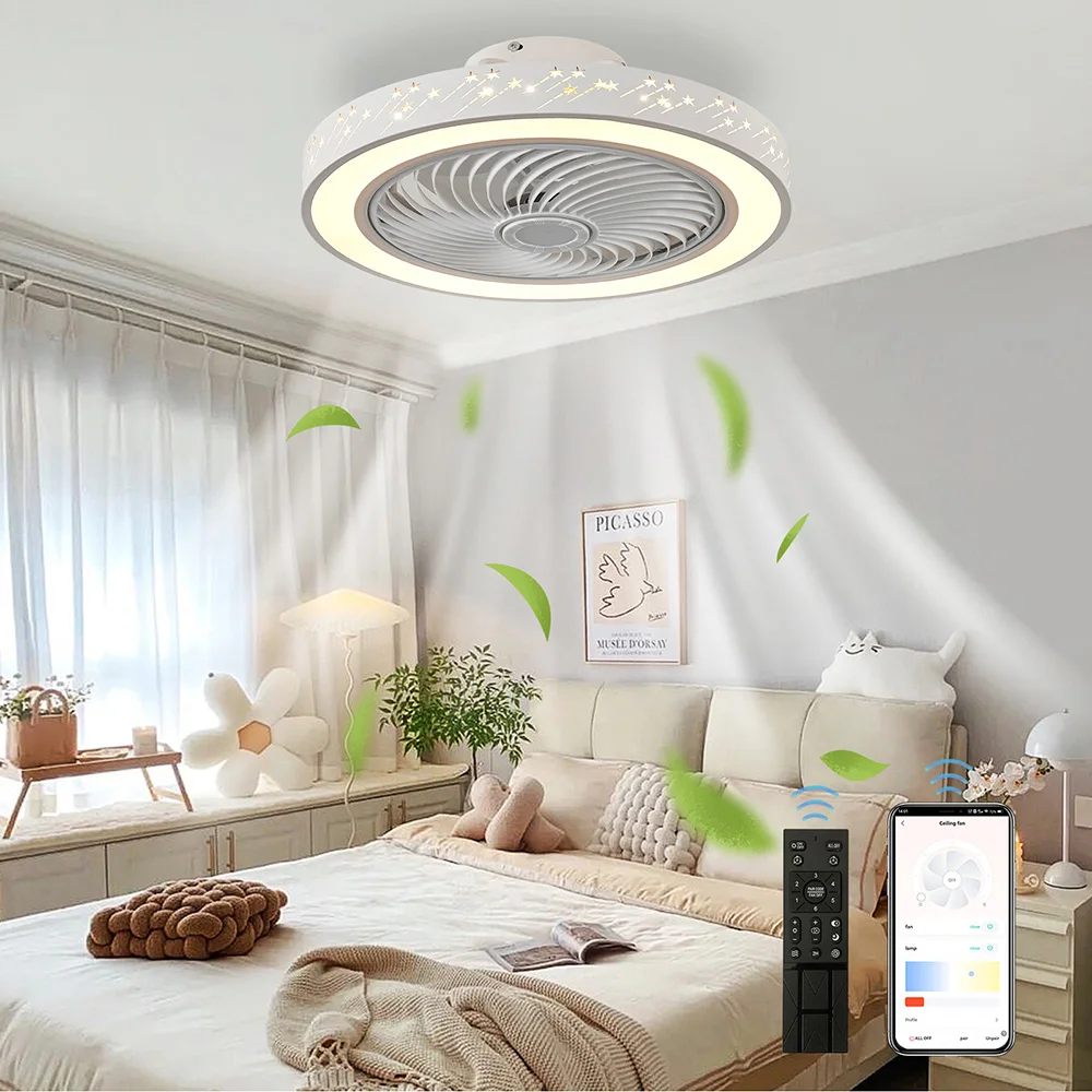 Ventilador de techo con contro - Smart Home Ventilation System reseña y precio