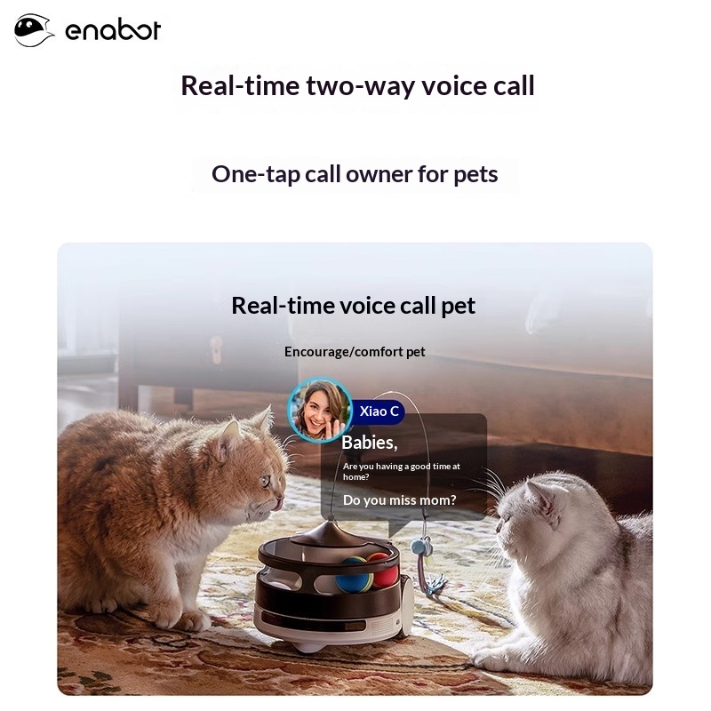 Enabot ROLA PetPal Robot intel - Smart Home Monitoring reseña y precio