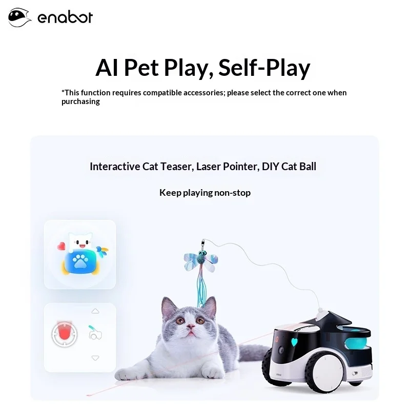 Enabot ROLA PetPal Robot intel - Smart Home Monitoring reseña y precio