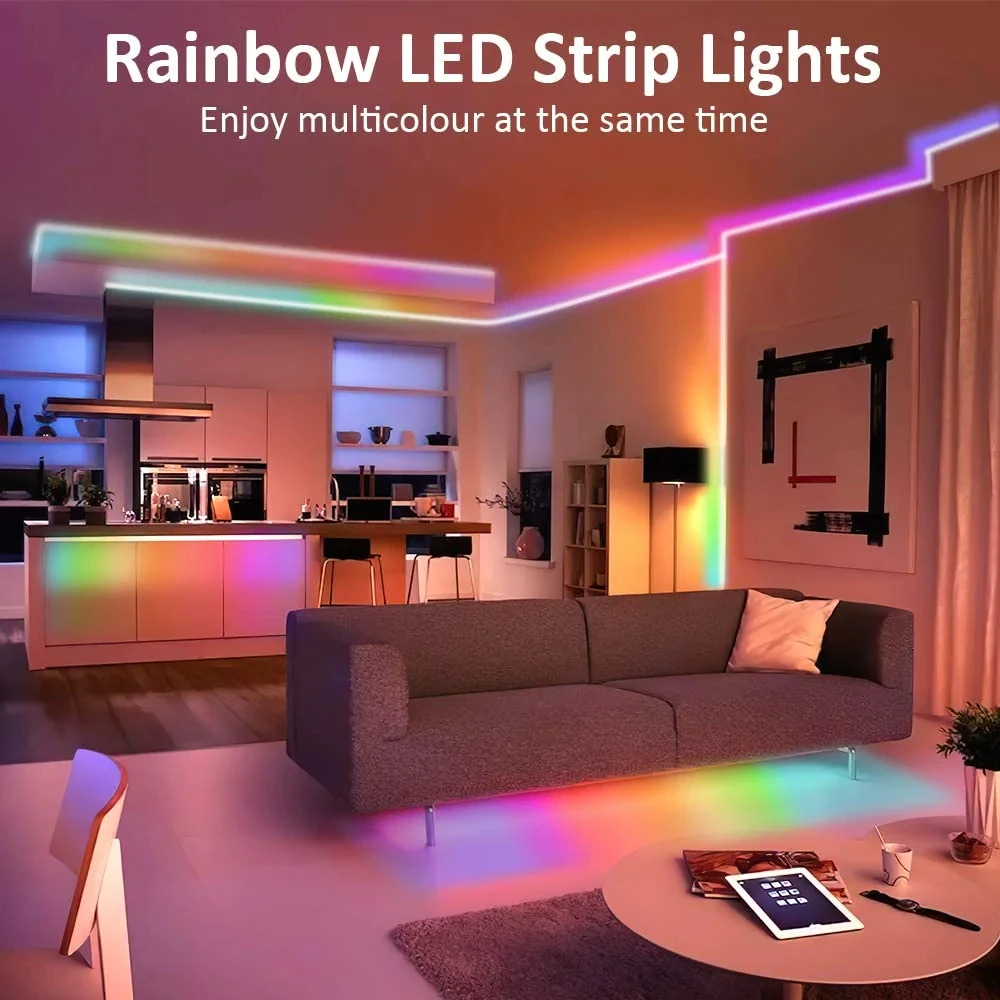 Tira de luces LED de neón TUYA - Smart Home Yellow reseña y precio