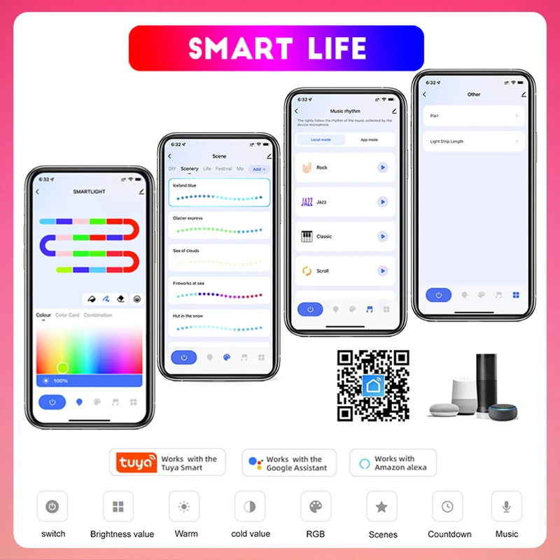 Tira de luces LED de neón TUYA - Smart Home Yellow reseña y precio