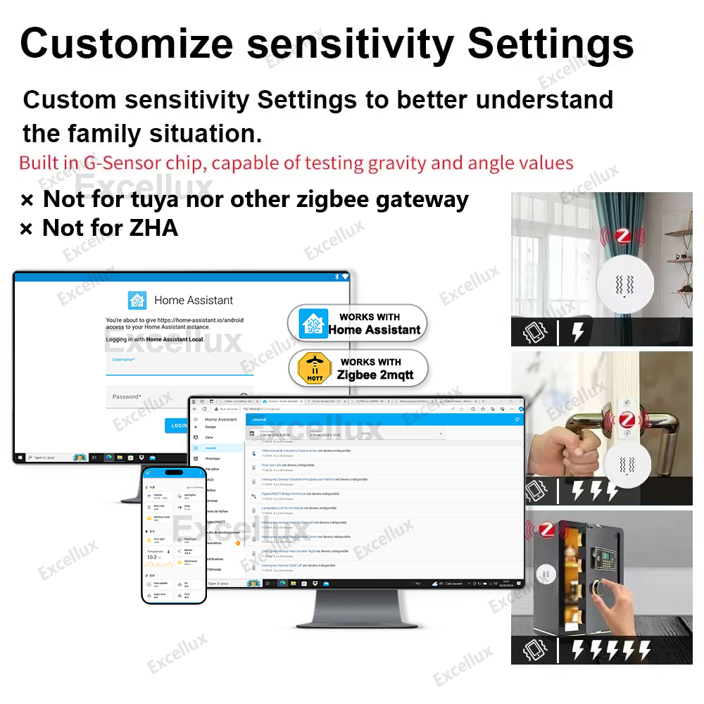 Sensor de vibración inteligent - Smart Home Setup reseña y precio