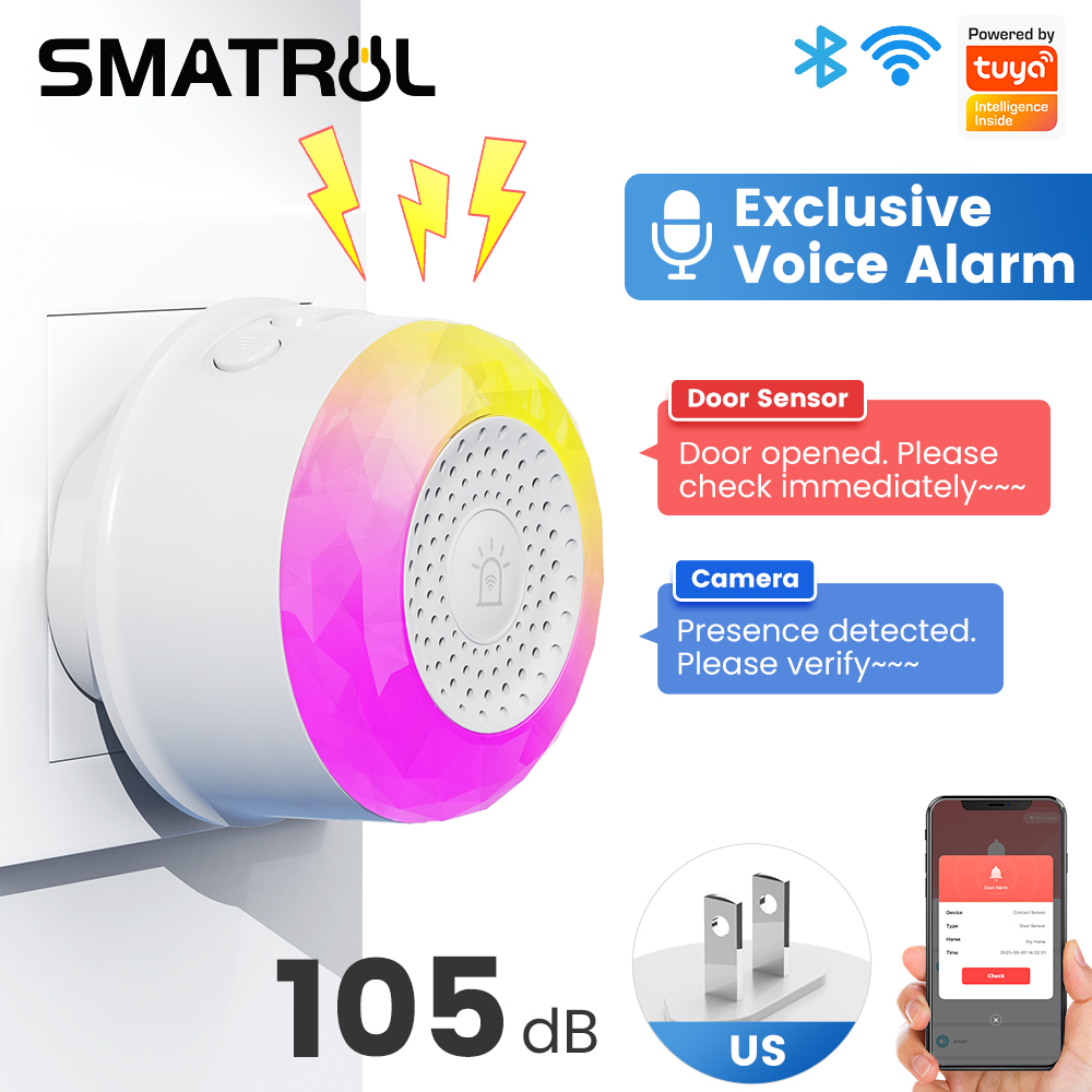 Sensor de Alarma de Sonido y L - Smart Outdoor Plug reseña y precio