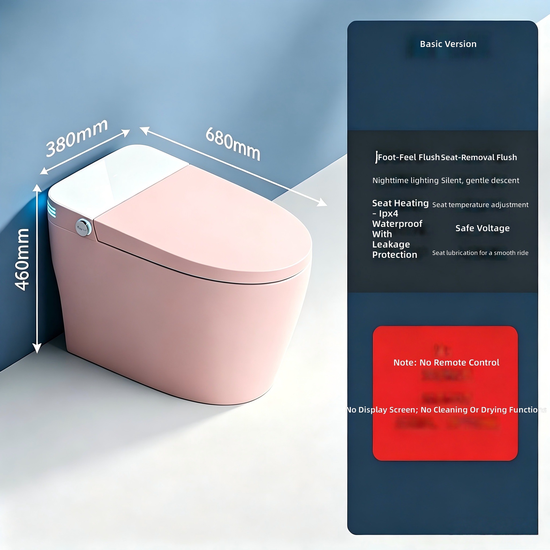 Inodoro Inteligente, Color Ros - Smart Home Uses reseña y precio