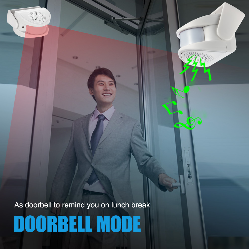 32 canciones Bienvenido timbre - Wireless Door Sensor reseña y precio