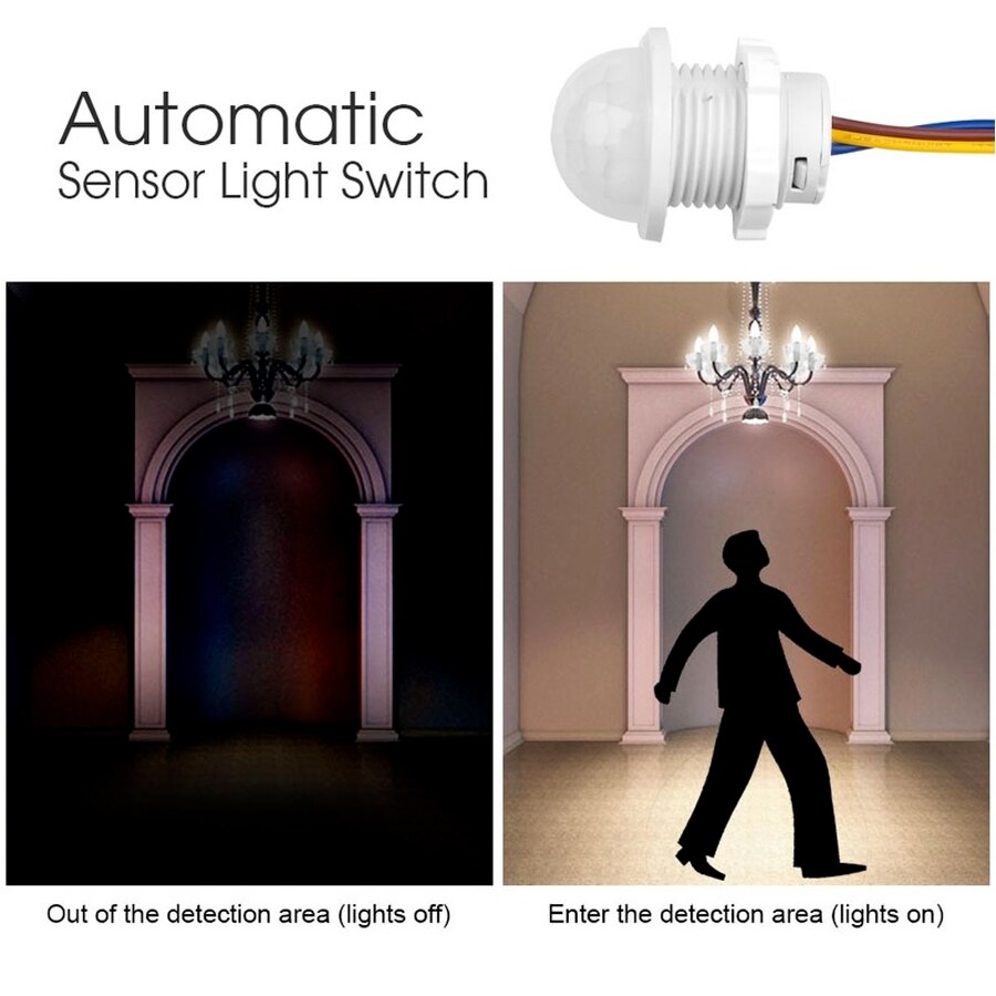 Sensor de Movimiento PIR, Inte - Smart Home Setup reseña y precio