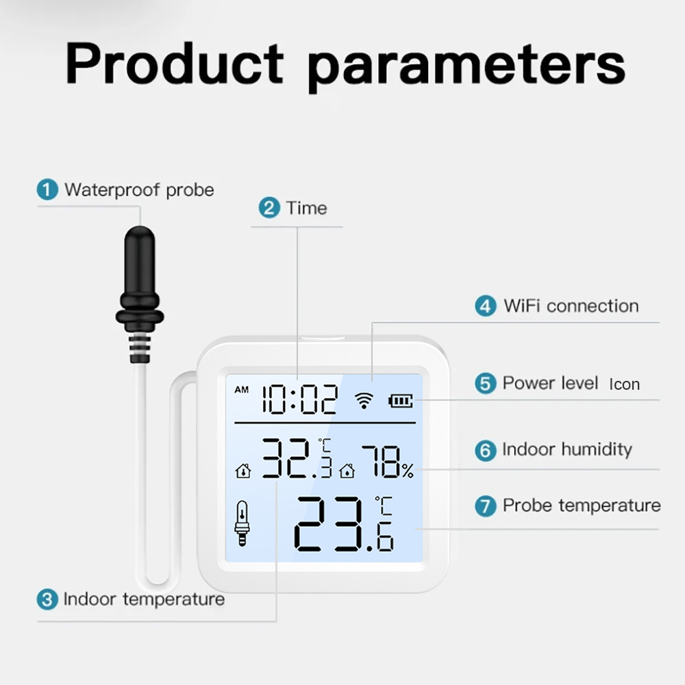 Sensor de Humedad y Temperatur - Smart Home Monitoring reseña y precio