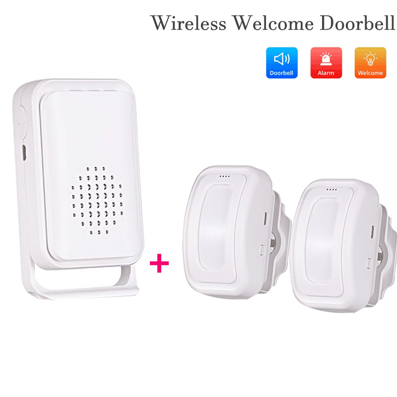 Timbre de bienvenida inalámbri - Wireless Door Sensor reseña y precio