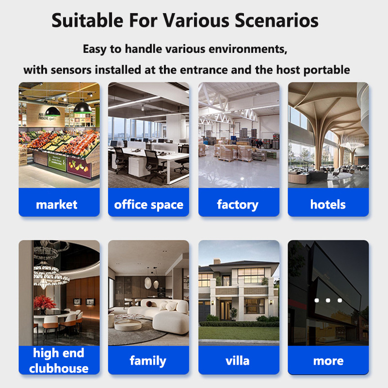 Timbre de bienvenida inalámbri - Wireless Door Sensor reseña y precio