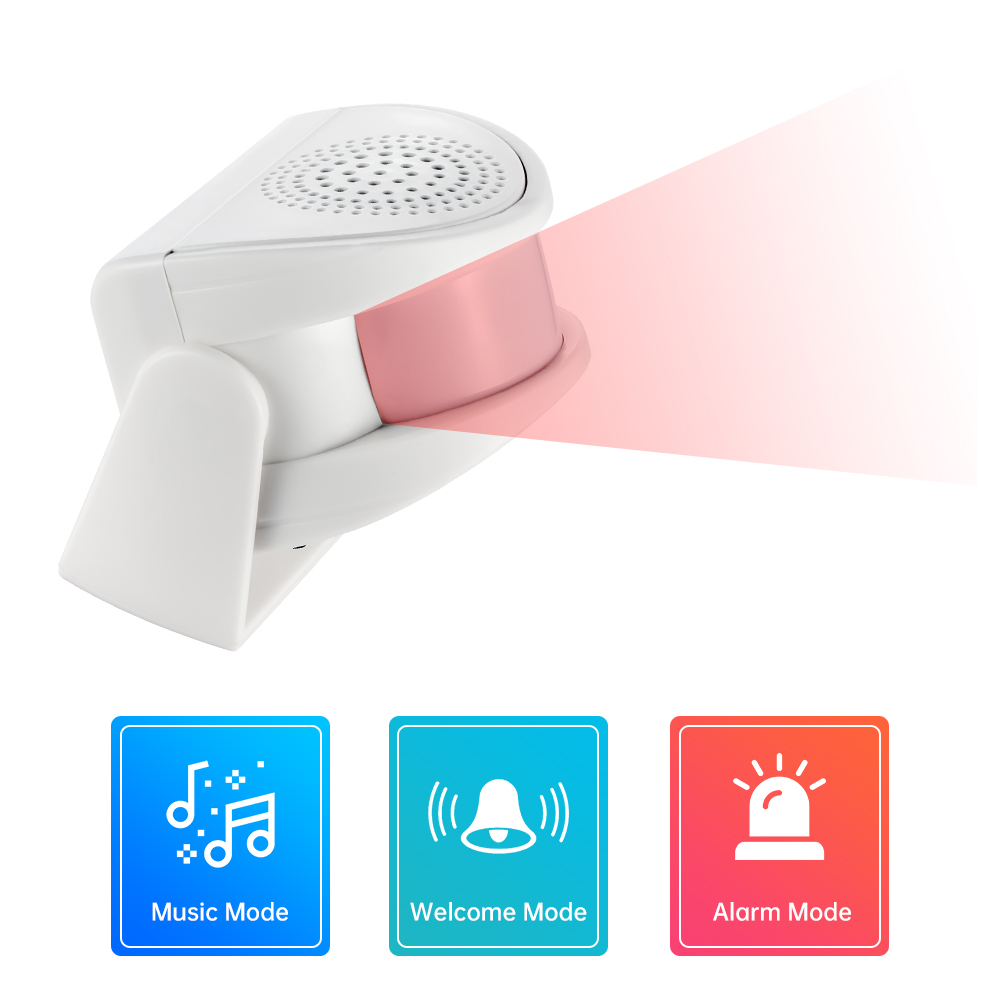 Timbre de timbre infrarrojo de - Wireless Door Sensor reseña y precio